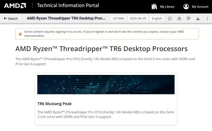 پردازنده‌های نسل بعدی Threadripper با معماری 2 نانومتری Zen 6 تأیید شدند