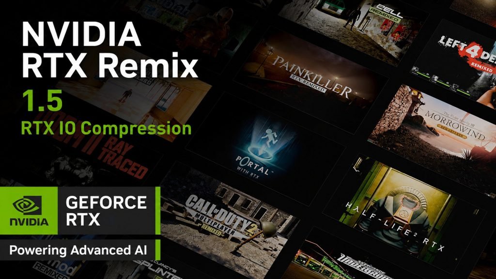 نسخه 1.5 ابزار RTX Remix انویدیا با قابلیت کاهش چشمگیر حجم بازی‌ها منتشر شد