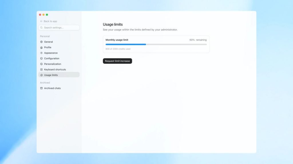 OpenAI برای مدیریت هزینههای هوش مصنوعی در سازمانها ابزارهای جدید معرفی کرد بررسی میزان مصرف در ChatGPT