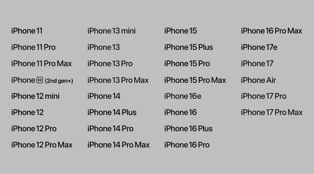 آپدیت iOS 27 برای خانواده آیفون ۱۱ و جدیدتر از آن عرضه می‌شود