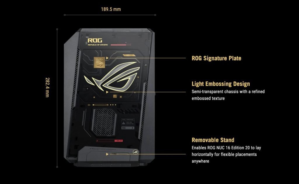ایسوس از مینی PC گیمینگ با ۱۲۸ گیگابایت رم و گرافیک RTX 5090 رونمایی کرد