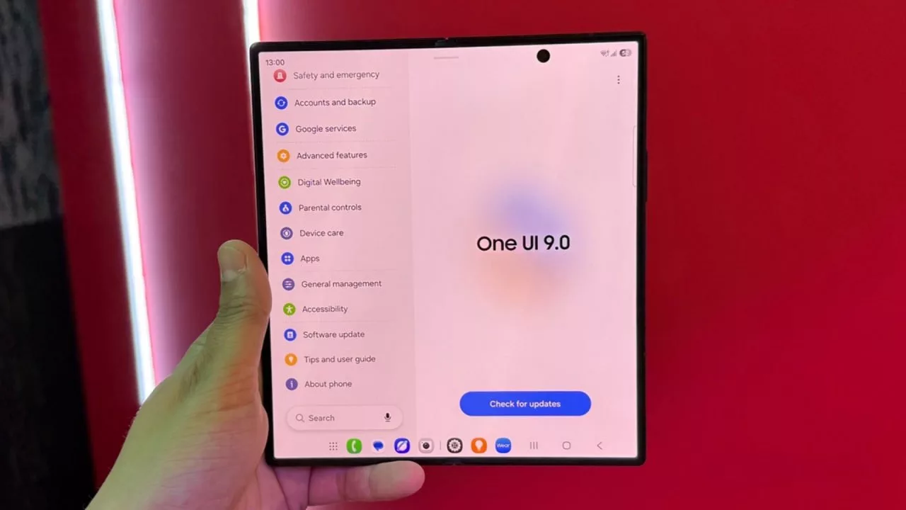آپدیت One UI 9