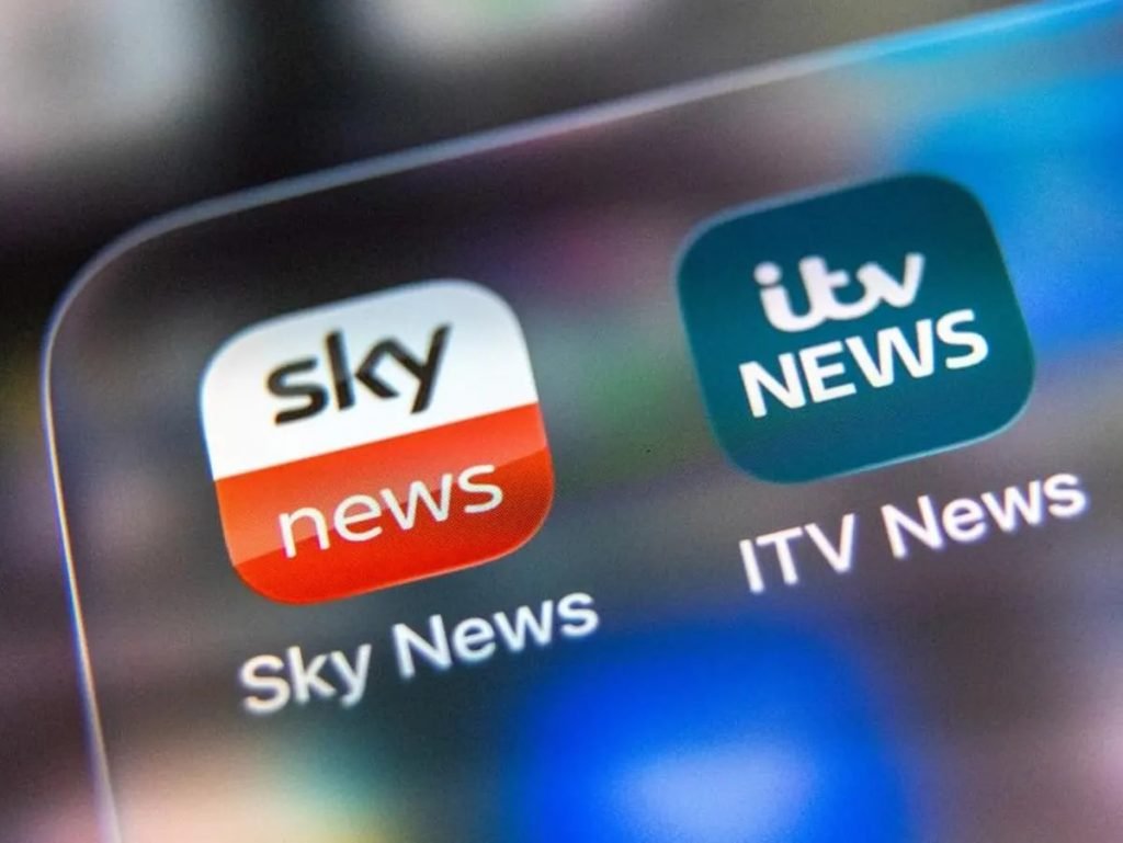 اسکای نیوز و itv news