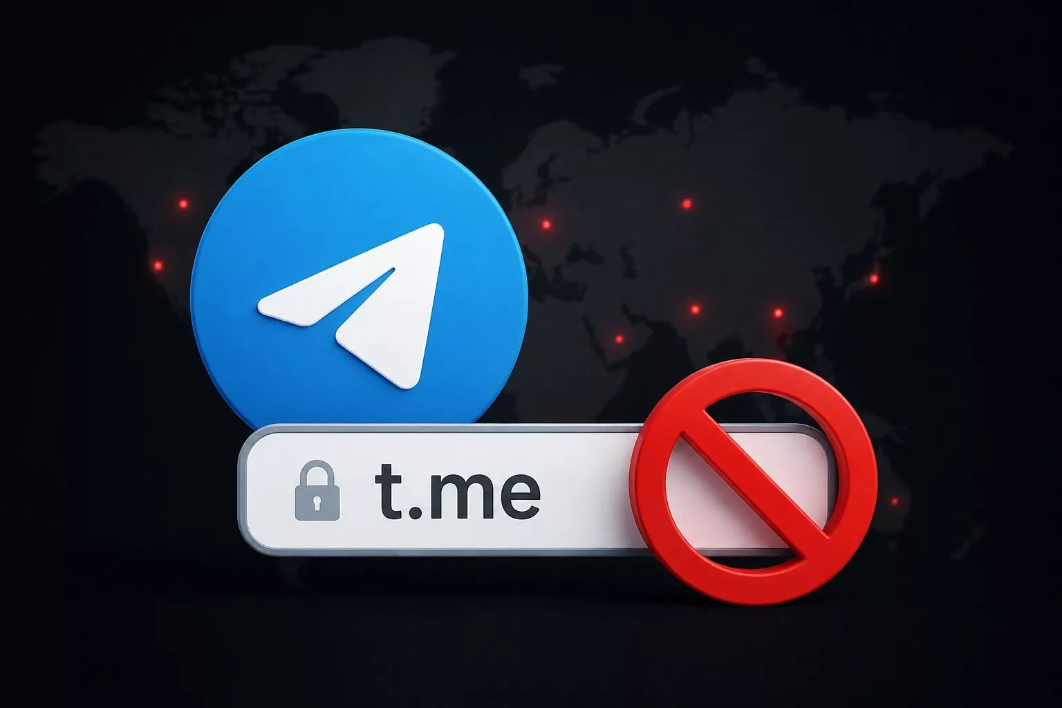 تعلیق دامنه کوتاه t.me تلگرام