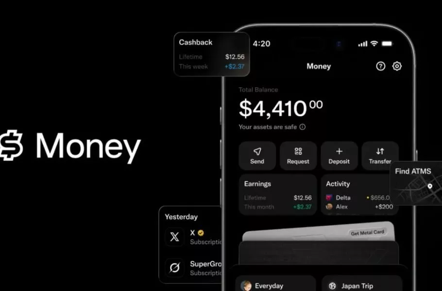 پلتفرم مالی X Money برای همه کاربران پریمیوم ایکس در آمریکا عرضه شد پلتفرم مالی X Money برای همه کاربران پریمیوم ایکس در آمریکا عرضه شد
