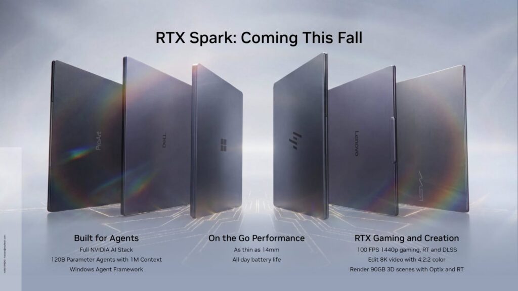 کامپیوترهای RTX Spark انویدیا پشتیبانی EA و یوبیسافت را دریافت کردند کامپیوترهای RTX Spark انویدیا پشتیبانی EA و یوبیسافت را دریافت کردند