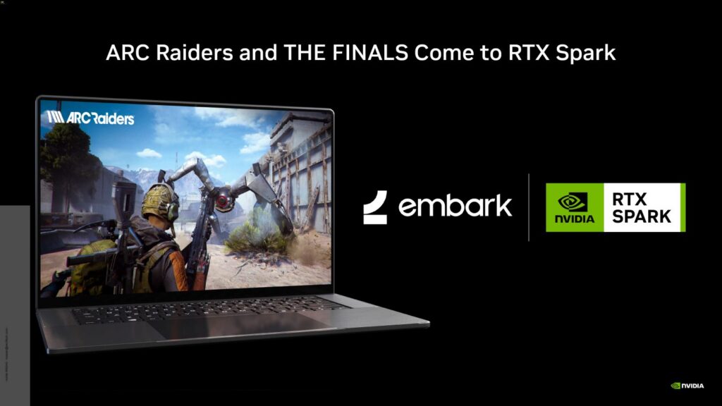کامپیوترهای RTX Spark انویدیا پشتیبانی EA و یوبیسافت را دریافت کردند کامپیوترهای RTX Spark انویدیا پشتیبانی EA و یوبیسافت را دریافت کردند