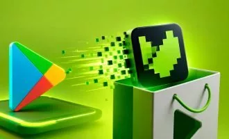 گوگل پلی و aptoide