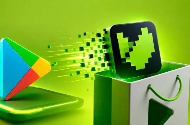 گوگل پلی و aptoide