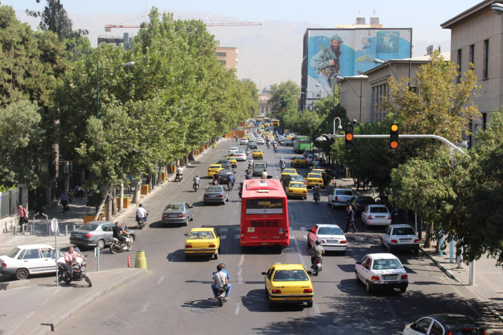 خیابان های تهران