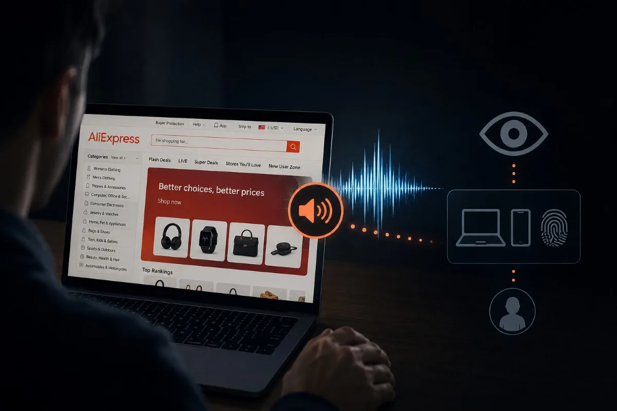 ردیابی کاربران در علی‌اکسپرس