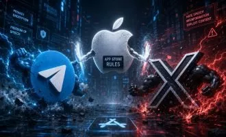 اپل تلگرام ایکس