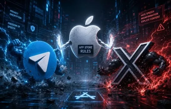اپل تلگرام ایکس