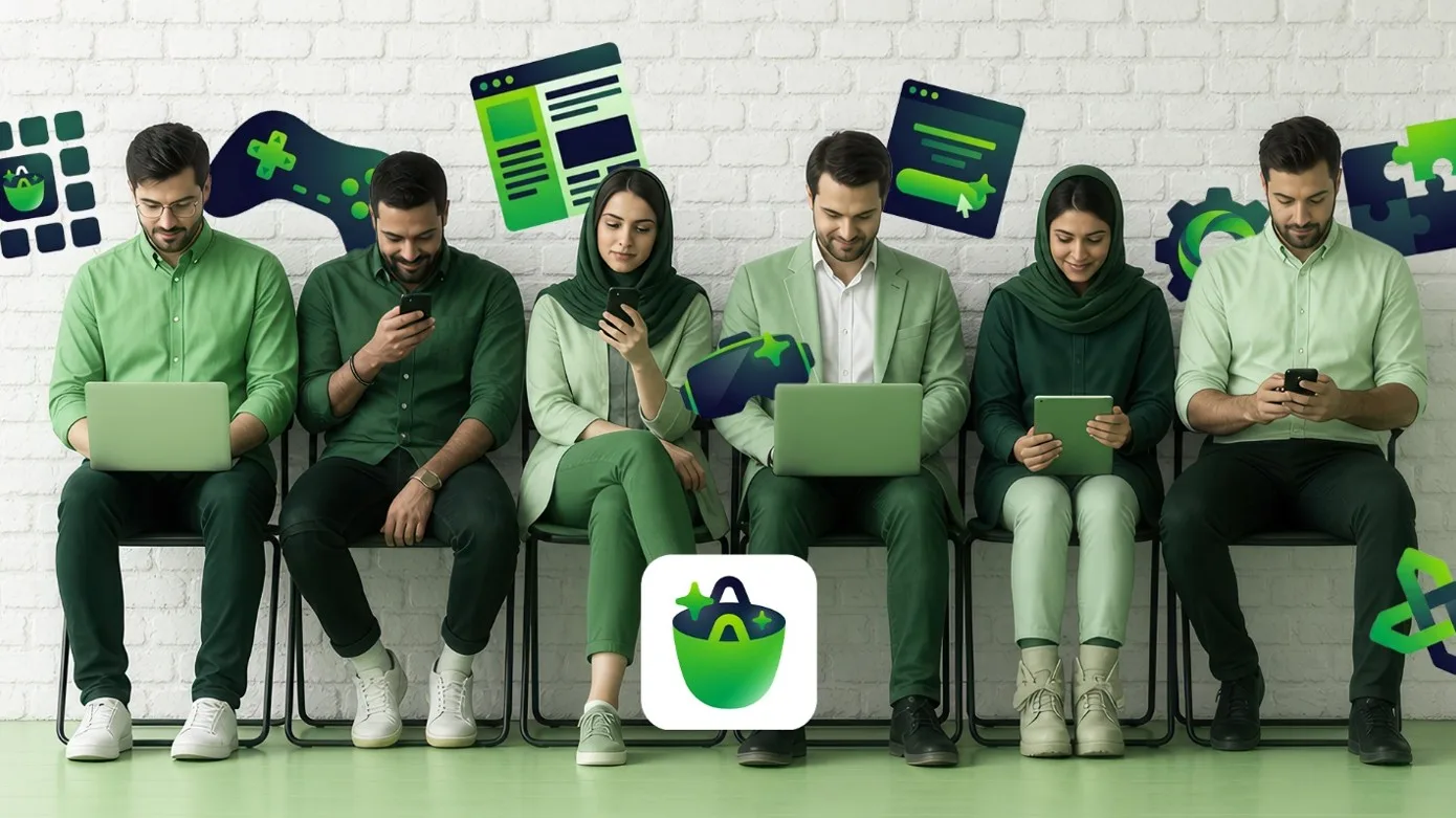 ساخت رایگان سایت، اپلیکیشن و بازی فقط با پرامپت و بدون کدنویسی با بازار استودیو