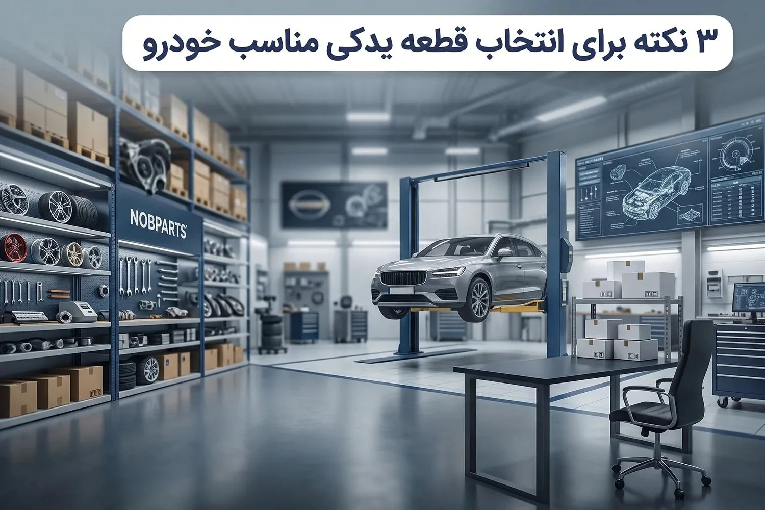 3 نکته برای انتخاب قطعه یدکی خودرو متناسب با مدل و سال ساخت خودرو 