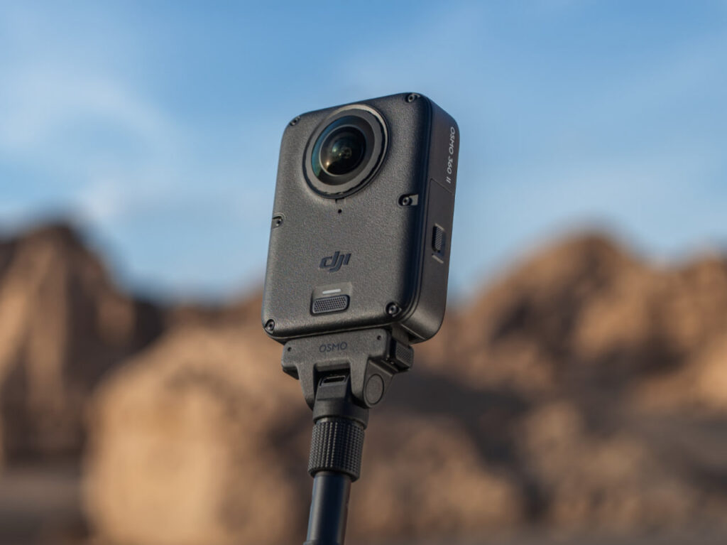 طراحی دوربین DJI Osmo 360 II