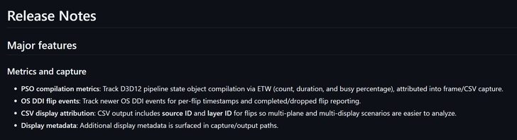 انتشار اینتل PresentMon 2.6.0؛ مصرف CPU تا ۷۸ درصد کاهش یافت انتشار اینتل PresentMon 2.6.0؛ مصرف CPU تا ۷۸ درصد کاهش یافت