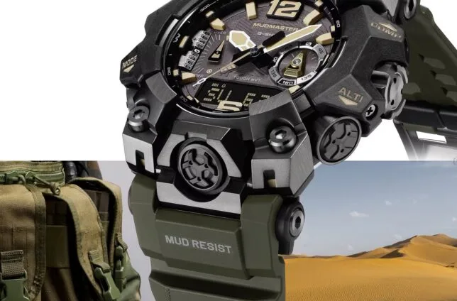 کاسیو نسخه جدید ساعت جیشاک Mudmaster را با حسگر سهگانه معرفی کرد کاسیو نسخه جدید ساعت جیشاک Mudmaster را با حسگر سهگانه معرفی کرد