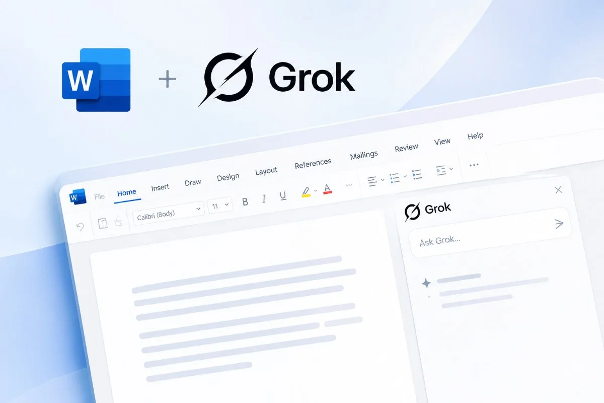 مایکروسافت مدل‌های هوش مصنوعی Grok را به ورد، اکسل و پاورپوینت آورد