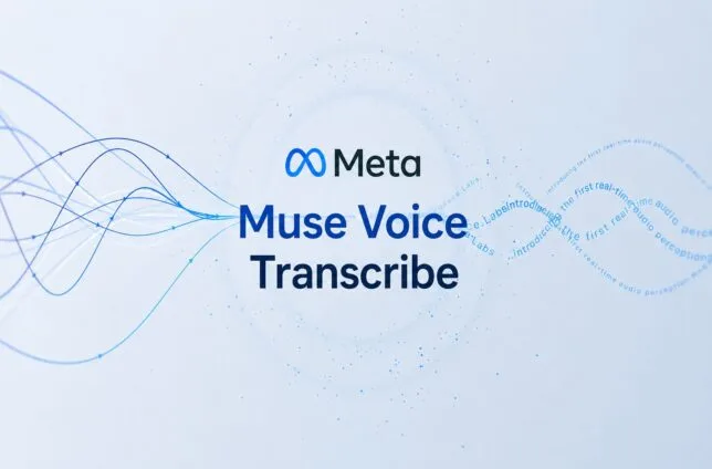 متا از مدل تبدیل صوت به متن Muse رونمایی کرد؛ تشخیص همزمان چند گوینده و زبان