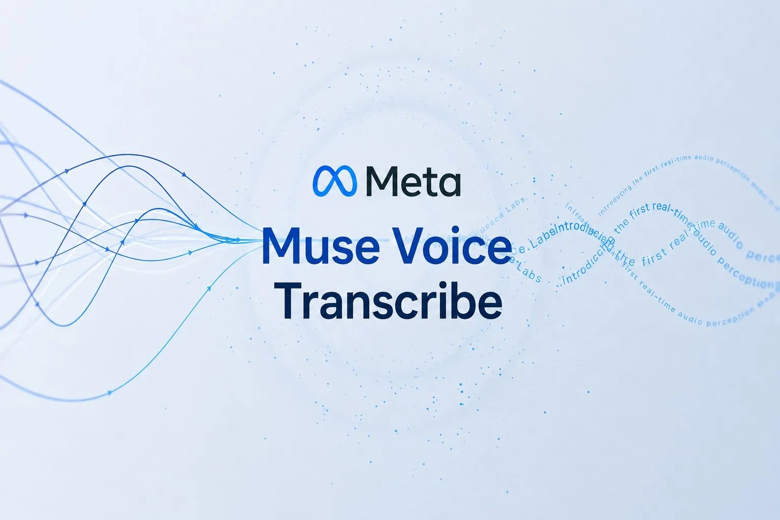 متا از مدل تبدیل صوت به متن Muse رونمایی کرد؛ تشخیص همزمان چند گوینده و زبان