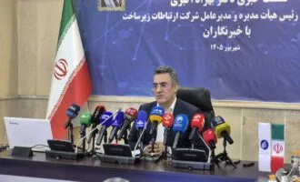 بهزاد اکبری مدیرعامل شرکت ارتباطات زیرساخت