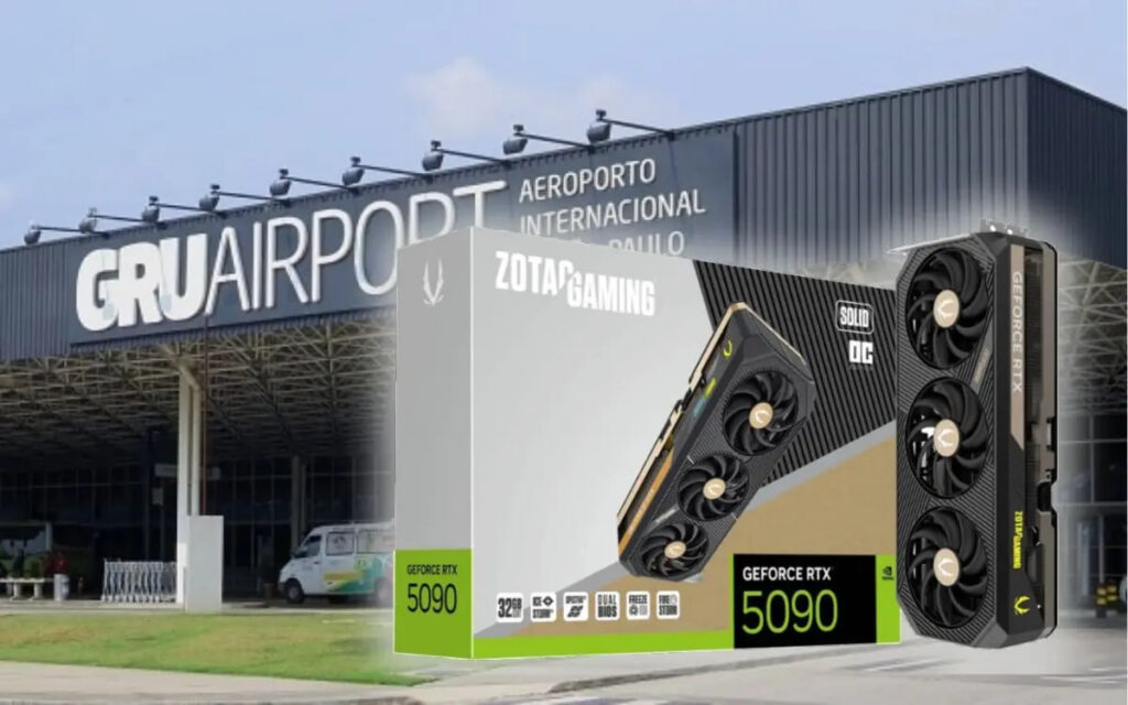 ماجرای سرقت کارت گرافیک RTX 5090 در فرودگاه برزیل