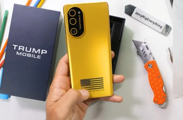 کالبدشکافی موبایل ترامپ نشان داد: سخت‌افزارش فرقی با HTC U24 پرو ندارد [تماشا کنید]