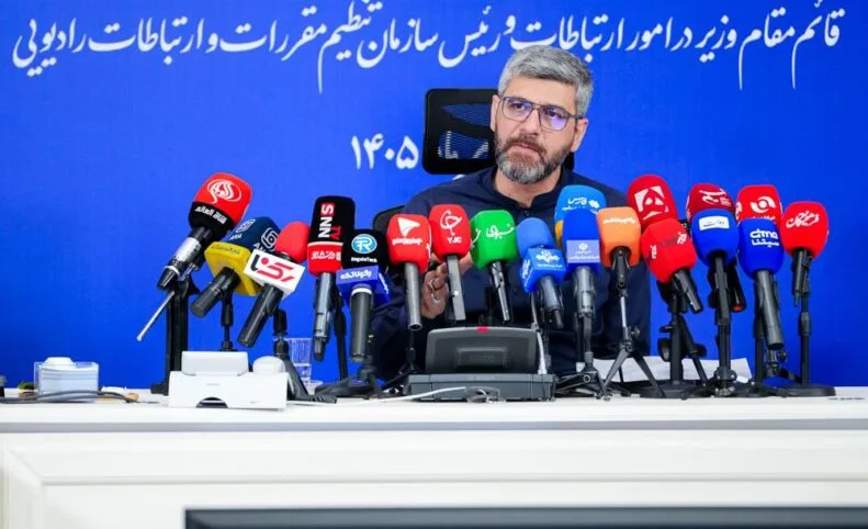 نشست خبری قائم مقام وزیر در امور ارتباطات
