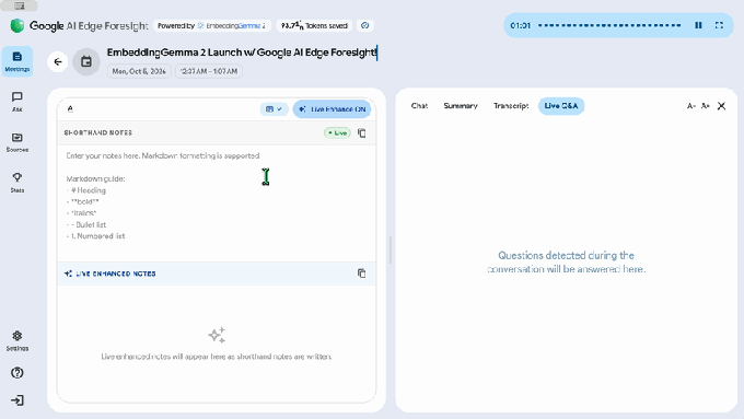 اپلیکیشن AI Edge Foresight <a href='https://sayeb.ir/tag/%da%af%d9%88%da%af%d9%84'></div>گوگل</a> برای <a href='https://sayeb.ir/tag/%d9%85%da%a9'>مک</a>‌اواس