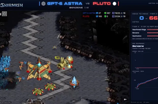 رقابت هوش مصنوعی در بازی Starcraft